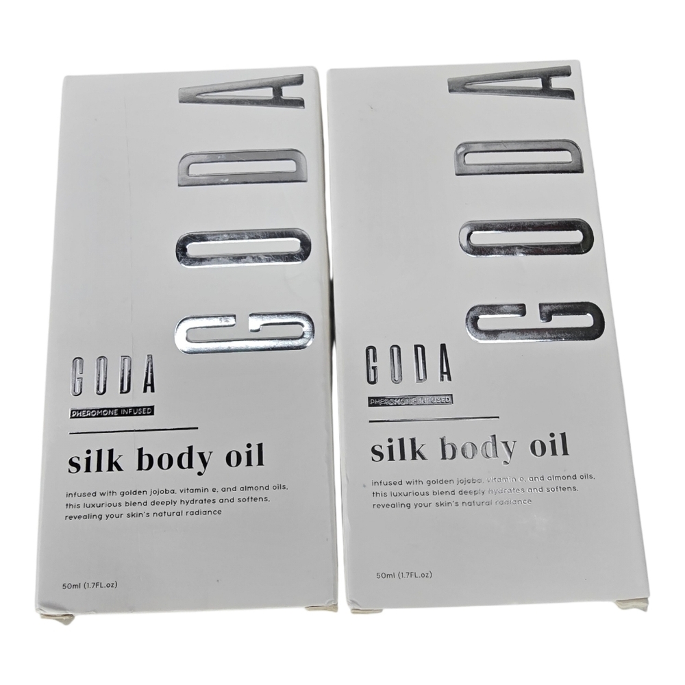 2 Bottles Goda Silk Body Oil Pheromone Perfume Oil